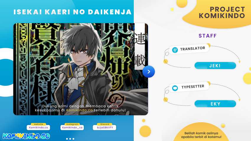 Isekai Kaeri no Daikenja-sama wa Sore Demo Kossori Kurashite Iru Tsumori desu Chapter 28 Gambar 1